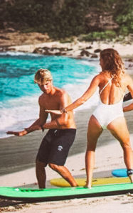 Surf Lesson St. Barts