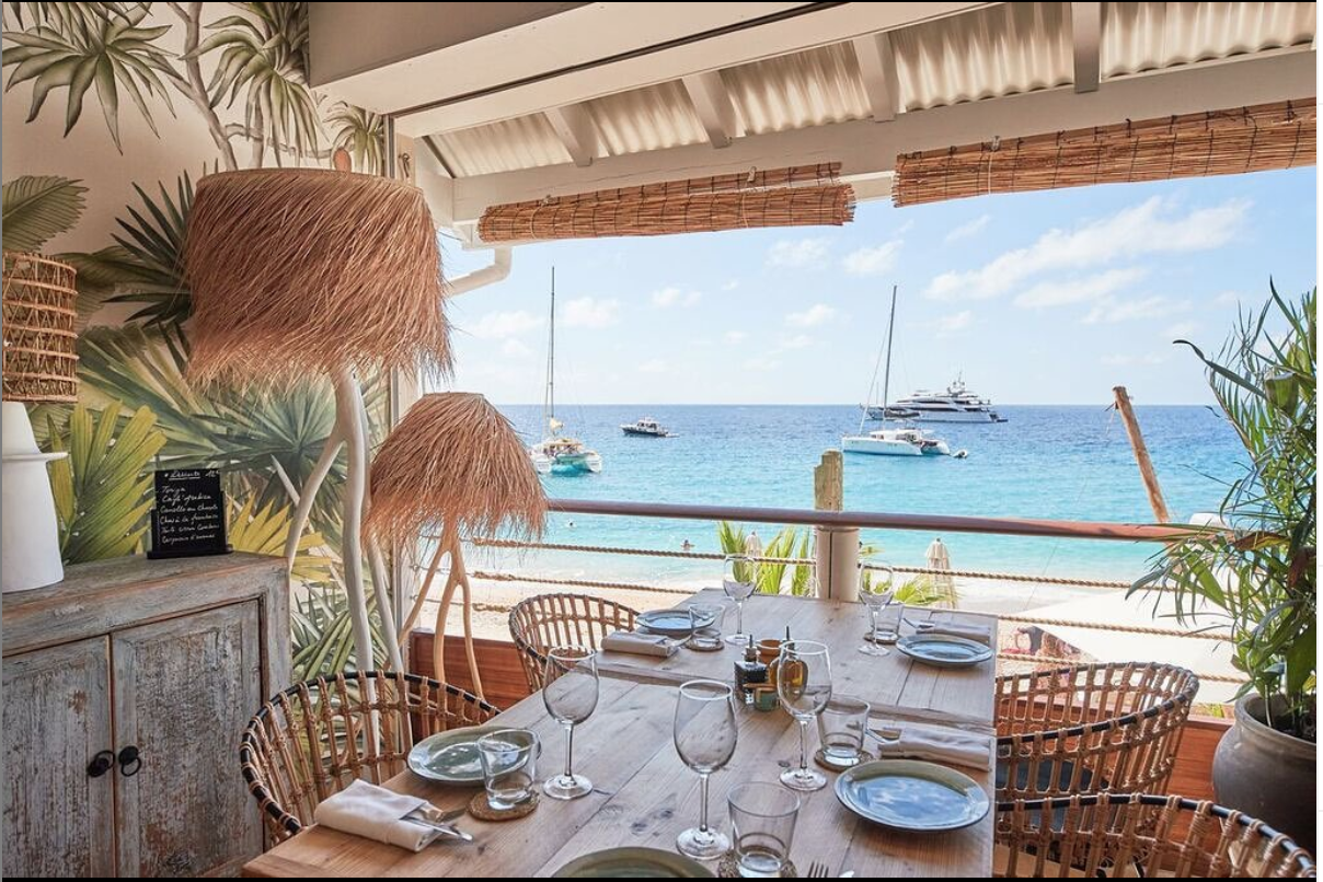 Aux Amis Restaurant St Barts Gourmet Gastronomy at Le Barth