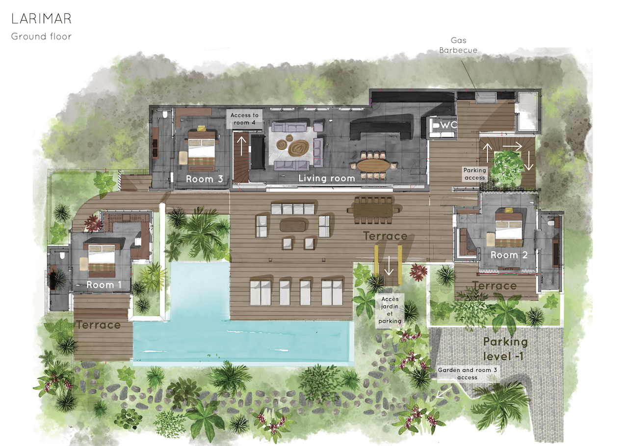 Larimar Floor plan
