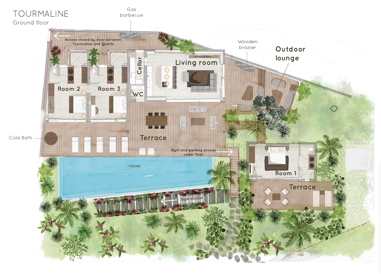 Tourmaline Floor plan
